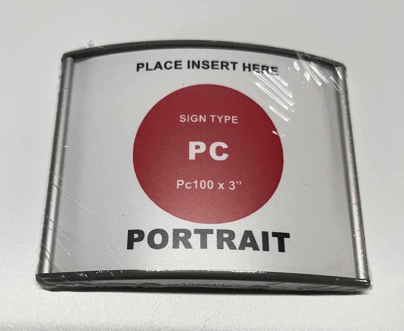 Pc100 x 2.5" sign frame