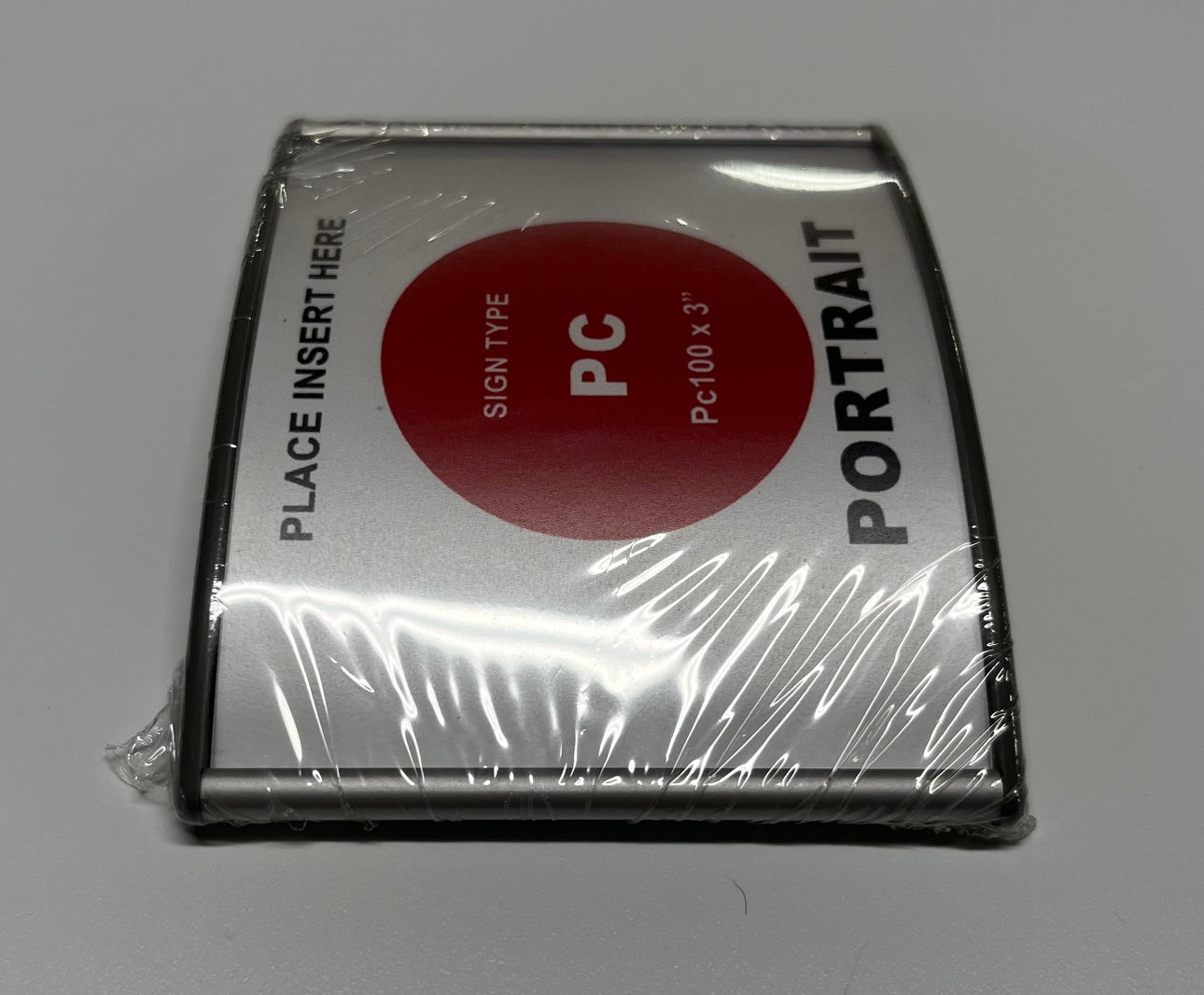 Pc100 x 2.5" sign frame