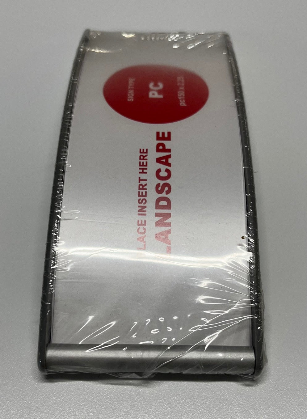 Pc150 2.25" sign frame