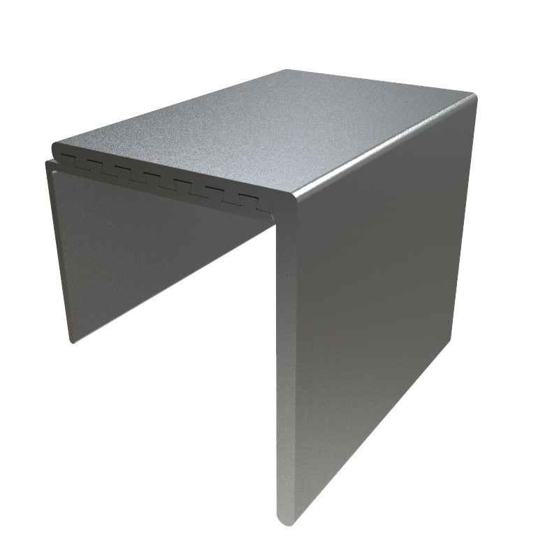 Adjustable cubical bracket