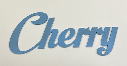 1/4" (6mm) painted letters
