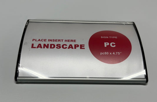 Pc80 x 4.75" sign frame