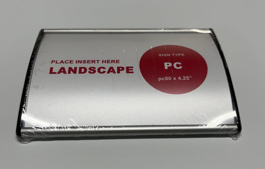 Pc80 x 4.25" sign frame