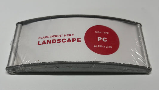 Pc150 2.25" sign frame