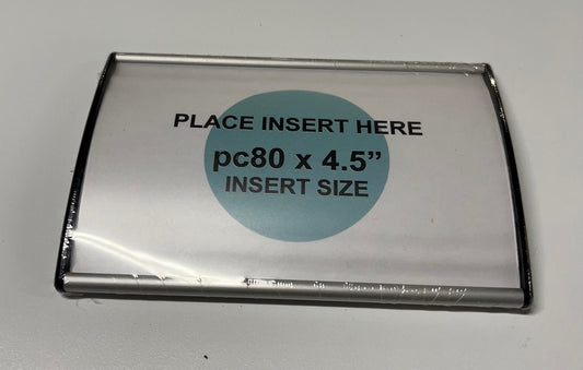 Pc80 x 4.5" sign frame