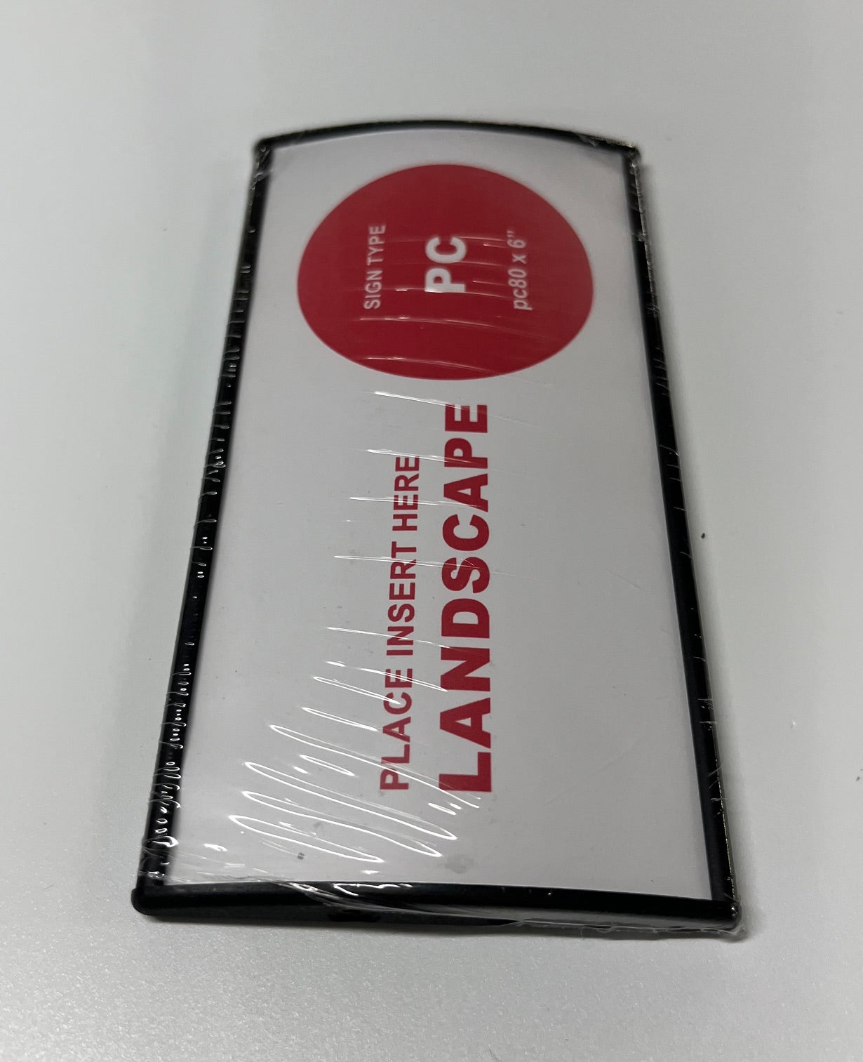 Pc80 x 6" sign frame