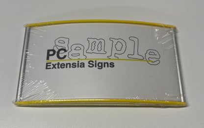 Pc200 x 4" sign frame