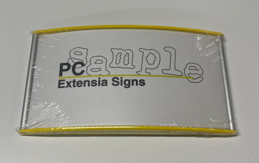 Pc200 x 4" sign frame
