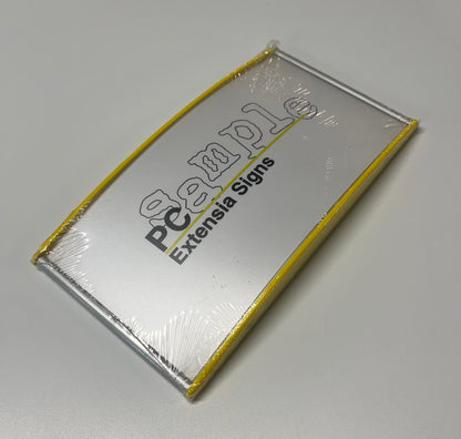 Pc200 x 4.25" sign frame