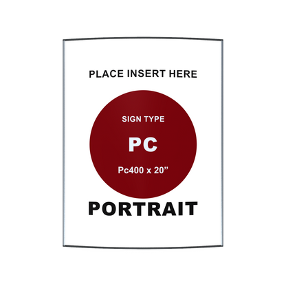 pc400 Sign Frame
