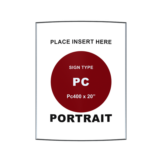 pc400 Sign Frame