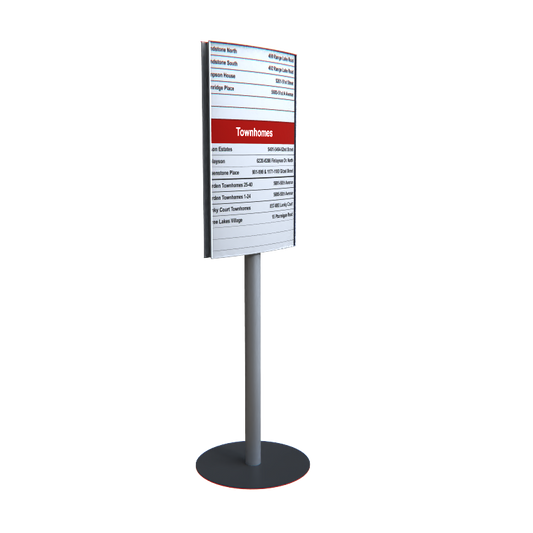 pc11 d/s Post sign